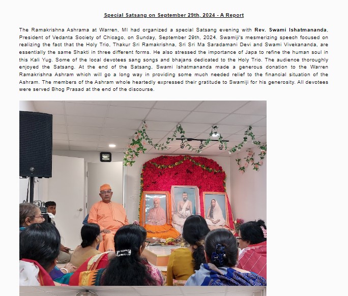 2024 Special Satsang August25, 2024